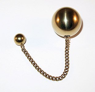 AnalBall TiN-Gold